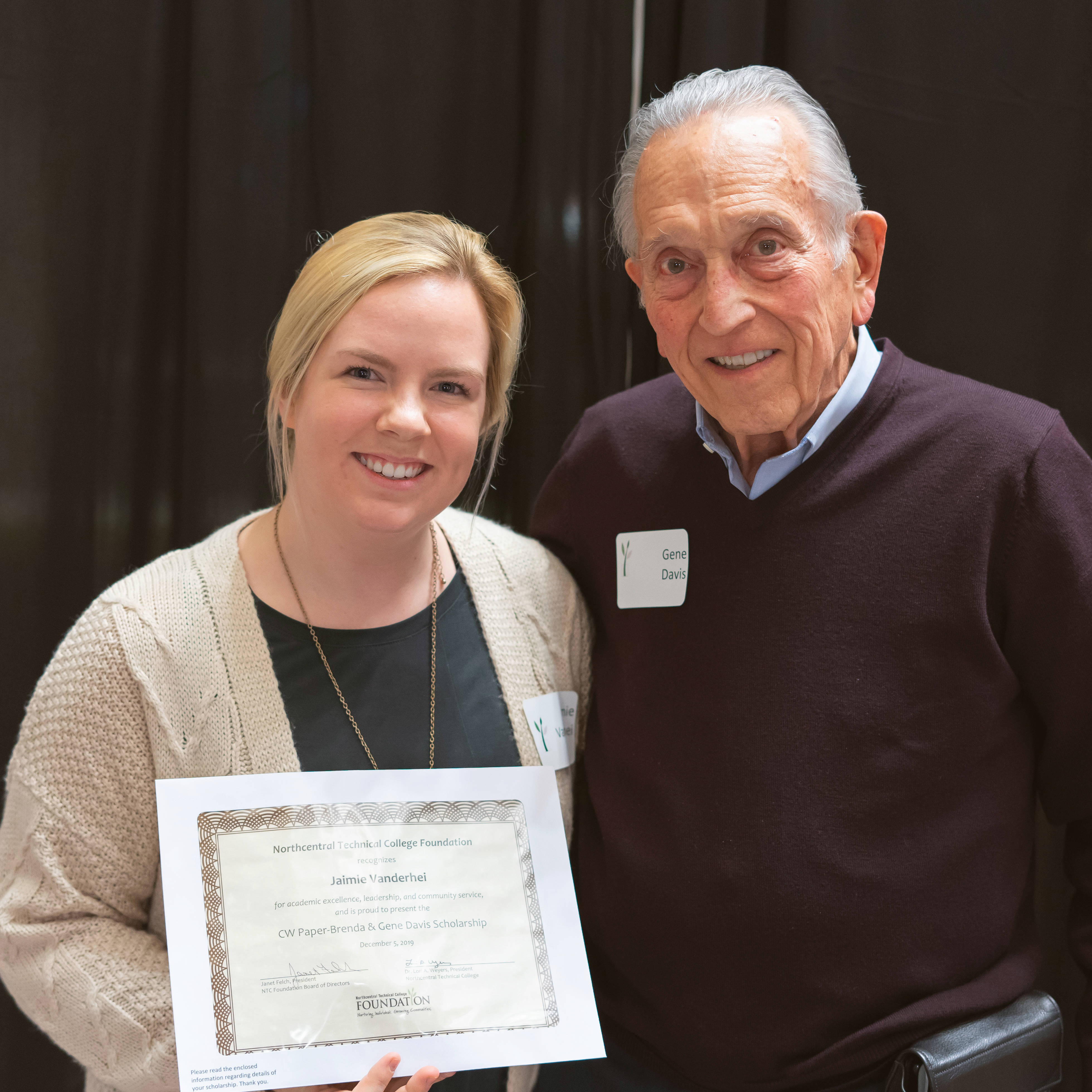 CW Paper-Brenda and Gene Davis Scholarship